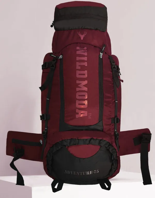 Maroon_Polyester_Rucksack_For_Men_&_Women_(30_X_12_In)