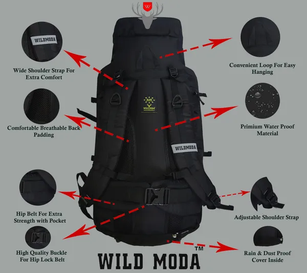 Maroon_Polyester_Rucksack_For_Men_&_Women_(30_X_12_In)