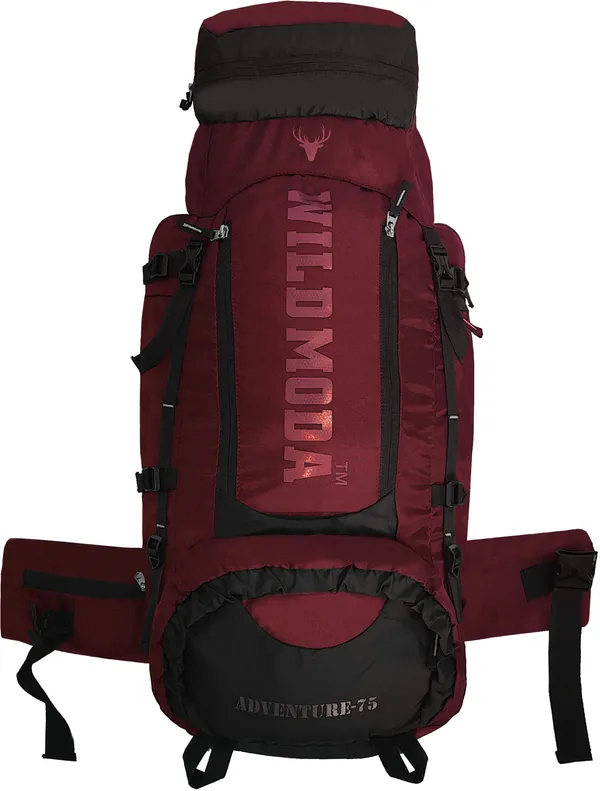 Maroon_Polyester_Rucksack_For_Men_&_Women_(30_X_12_In)