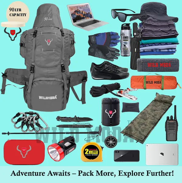 Grey_Polyester_Rucksack_For_Men_&_Women_(35.5_X_14_In)
