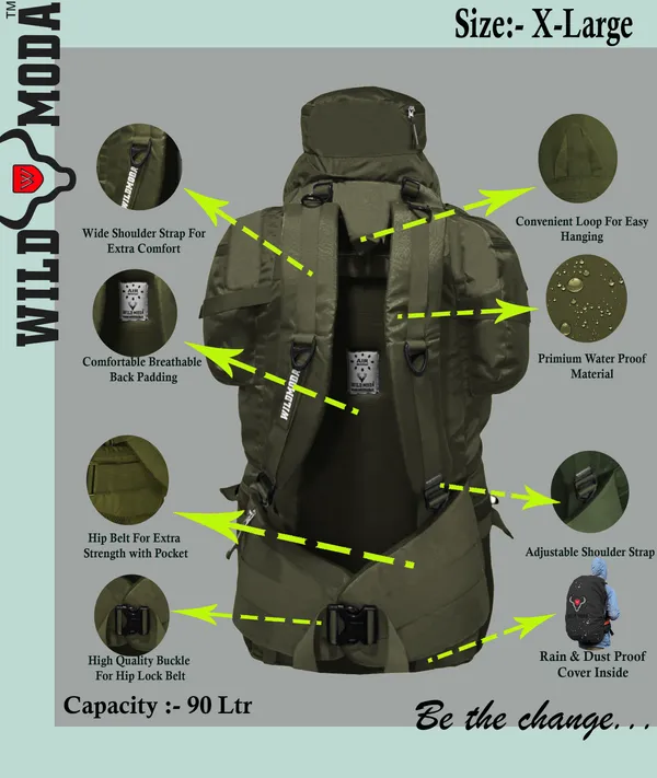 Green_Polyester_Rucksack_For_Men_&_Women_(35.5_X_14_In)