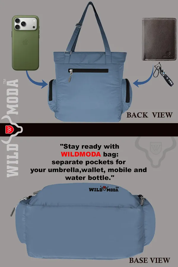 Blue_&_Black_Polyester_Solid_Zip_Closure_Shoulder_Bag_For_Women_(36_X_35_Cm)