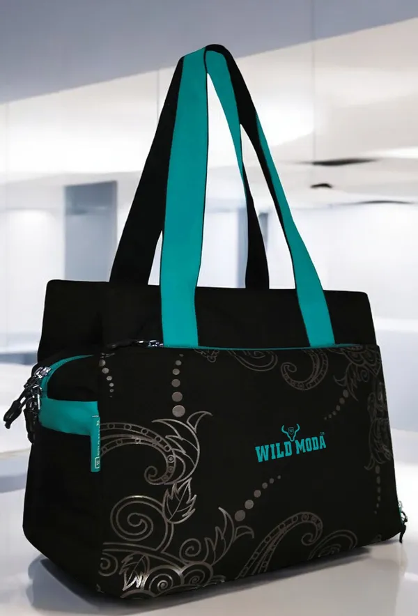 Black_Polyester_Printed_Zip_Closure_Shoulder_Bag_For_Women_(27_X_35_Cm)