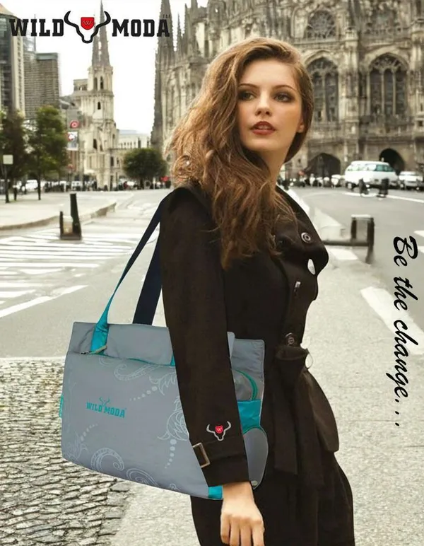 Grey_Polyester_Printed_Zip_Closure_Shoulder_Bag_For_Women_(27_X_35_Cm)