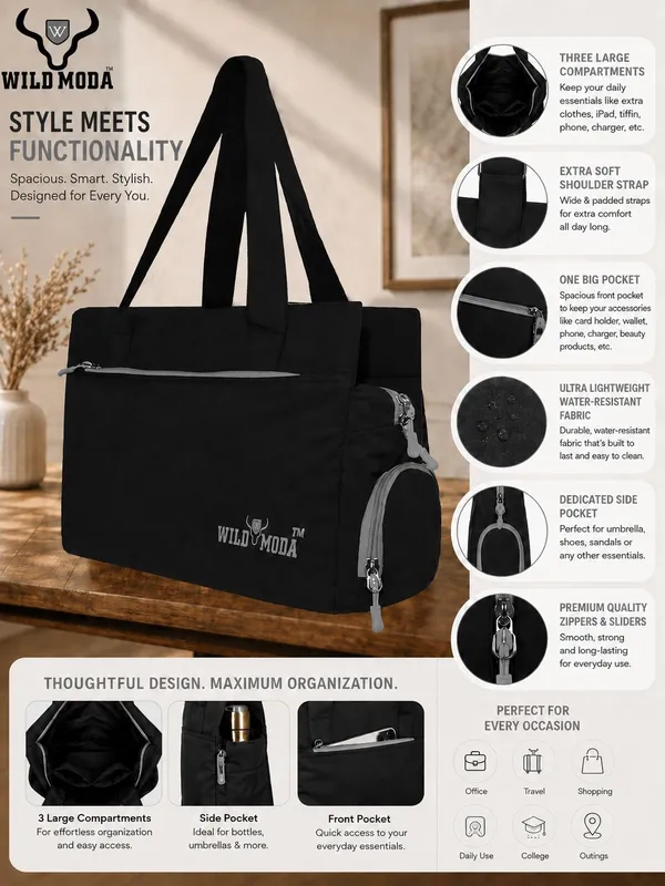 Multicolor_Polyester_Self_Design_Zip_Closure_Shoulder_Bag_For_Women_(27_X_35_Cm)