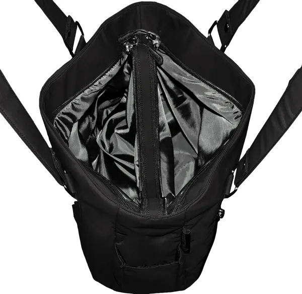 Black_Polyester_Solid_Zip_Closure_Shoulder_Bag_For_Women_(29_X_32_Cm)