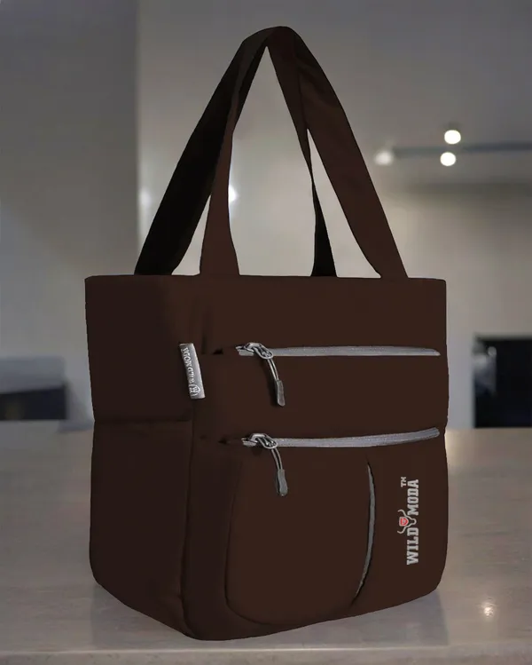 Maroon_Polyester_Solid_Zip_Closure_Shoulder_Bag_For_Women_(34_X_29_Cm)