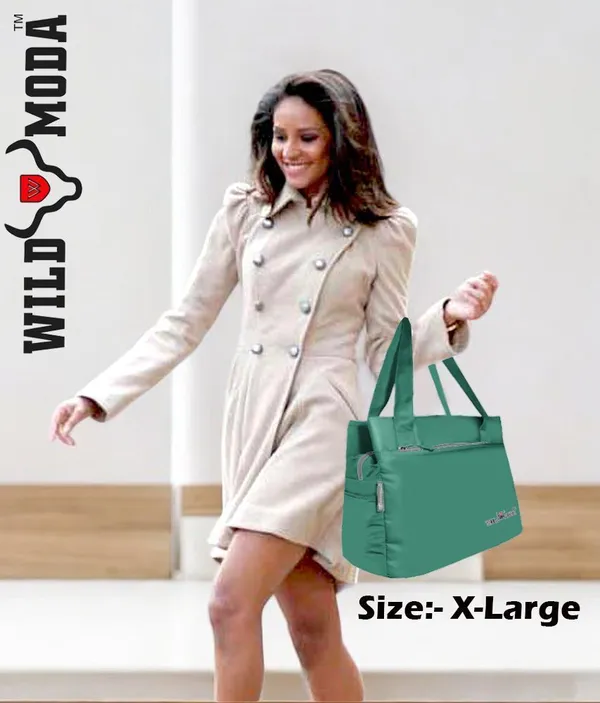 Green_Polyester_Solid_Zip_Closure_Shoulder_Bag_For_Women_(27_X_35_Cm)