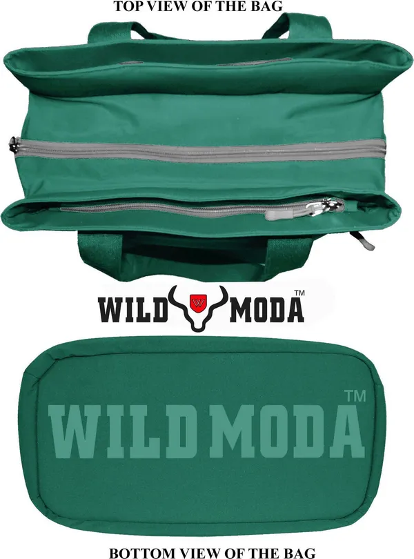 Green_Polyester_Solid_Zip_Closure_Shoulder_Bag_For_Women_(27_X_35_Cm)