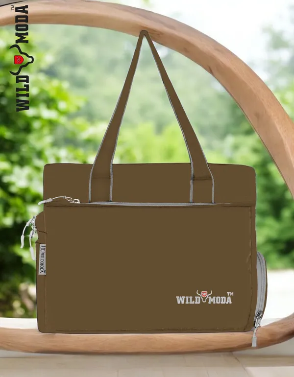 Beige_Polyester_Solid_Zip_Closure_Shoulder_Bag_For_Women_(27_X_35_Cm)