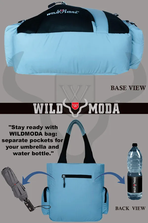 Grey_&_Black_Polyester_Solid_Zip_Closure_Shoulder_Bag_For_Women_(39_X_32_Cm)