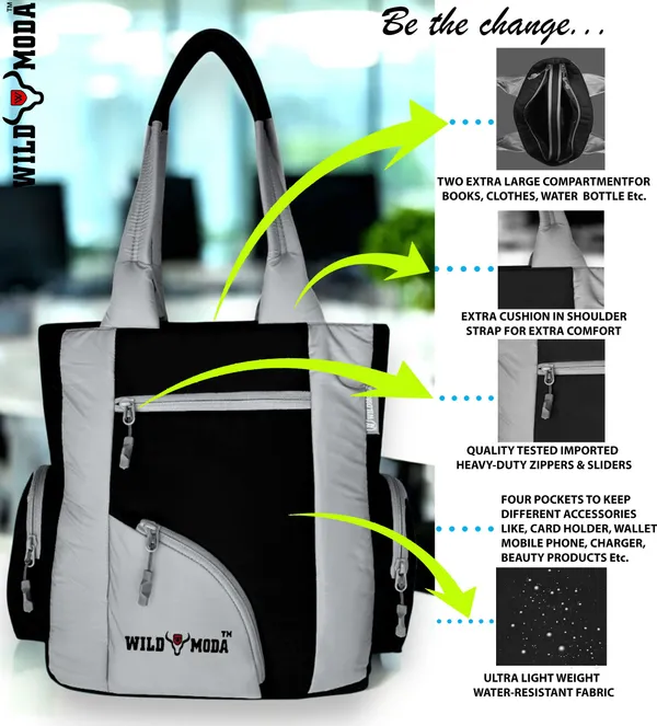 Black_Polyester_Solid_Zip_Closure_Shoulder_Bag_For_Women_(39_X_32_Cm)