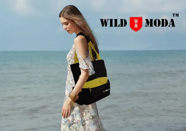 Black_&_Yellow_Polyester_Solid_Zip_Closure_Tote_For_Women_(36_X_33_Cm)