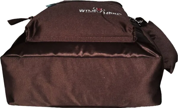 Brown_Polyester_Solid_Zip_Closure_Tote_For_Women_(35_X_30_Cm)