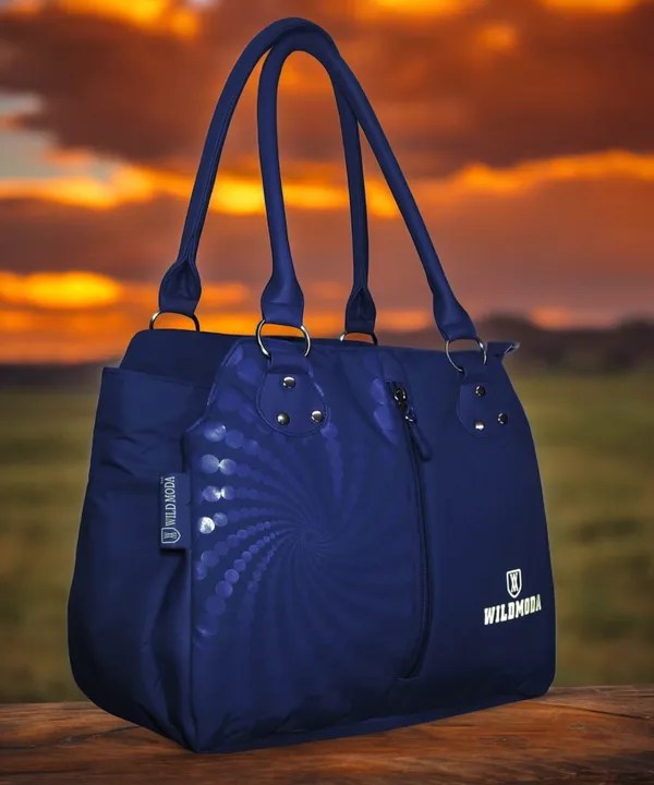 Blue_Polyester_Printed_Zip_Closure_Shoulder_Bag_For_Women_(29_X_35_Cm)