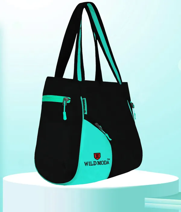 Black_Polyester_Solid_Zip_Closure_Tote_For_Women_(39_X_32_Cm)