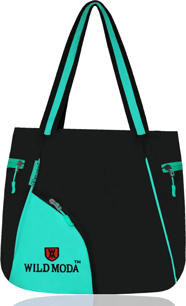 Black_Polyester_Solid_Zip_Closure_Tote_For_Women_(39_X_32_Cm)