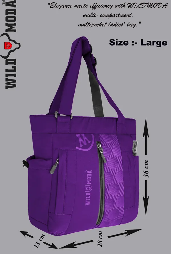 Purple_Polyester_Printed_Zip_Closure_Shoulder_Bag_For_Women_(36_X_28_Cm)