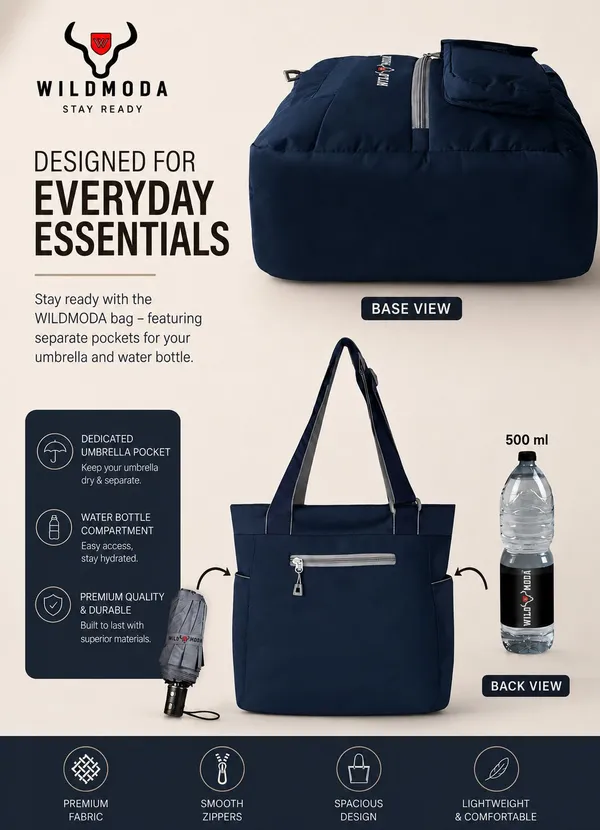 Blue_Polyester_Solid_Zip_Closure_Shoulder_Bag_For_Women_(36_X_28_Cm)