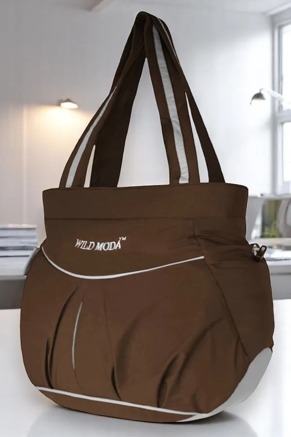 Brown_Polyester_Zip_Closure_Shoulder_Bag_For_Women_(28_X_34_Cm)