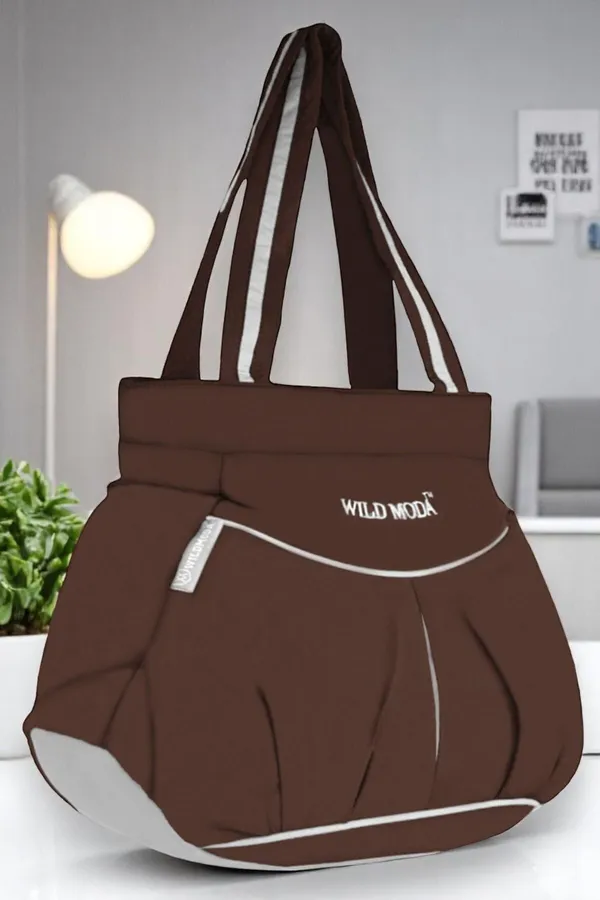 Brown_Polyester_Zip_Closure_Shoulder_Bag_For_Women_(28_X_34_Cm)