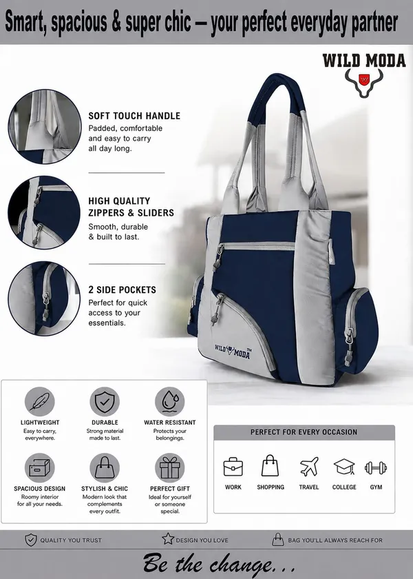 Blue_Polyester_Solid_Zip_Closure_Tote_For_Women_(39_X_32_Cm)