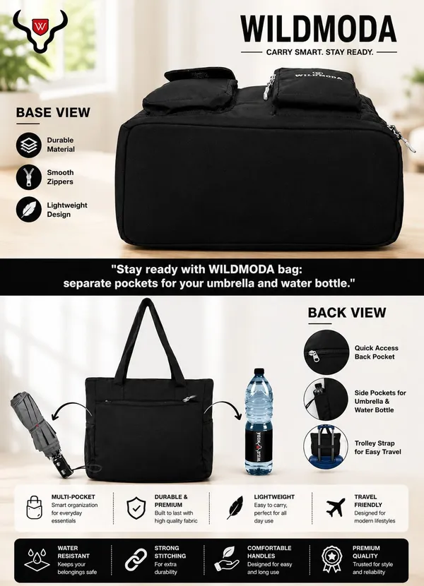 Black_Polyester_Solid_Zip_Closure_Shoulder_Bag_For_Women_(26_X_32_Cm)