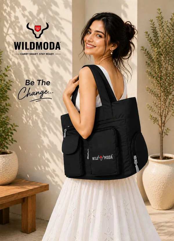 Black_Polyester_Solid_Zip_Closure_Shoulder_Bag_For_Women_(26_X_32_Cm)