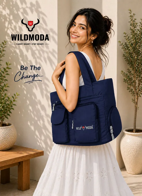 Blue_Polyester_Solid_Zip_Closure_Shoulder_Bag_For_Women_(26_X_32_Cm)