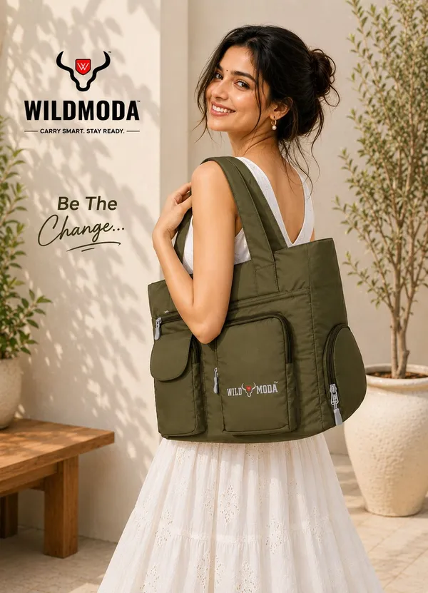 Green_Polyester_Solid_Zip_Closure_Shoulder_Bag_For_Women_(26_X_32_Cm)