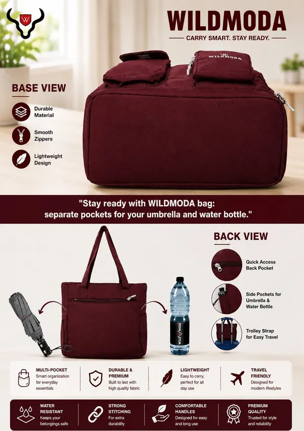 Maroon_Polyester_Solid_Zip_Closure_Shoulder_Bag_For_Women_(26_X_32_Cm)