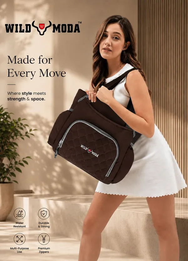 Brown_Polyester_Solid_Zip_&_Velcro_Closure_Shoulder_Bag_For_Women_(30_X_32_Cm)