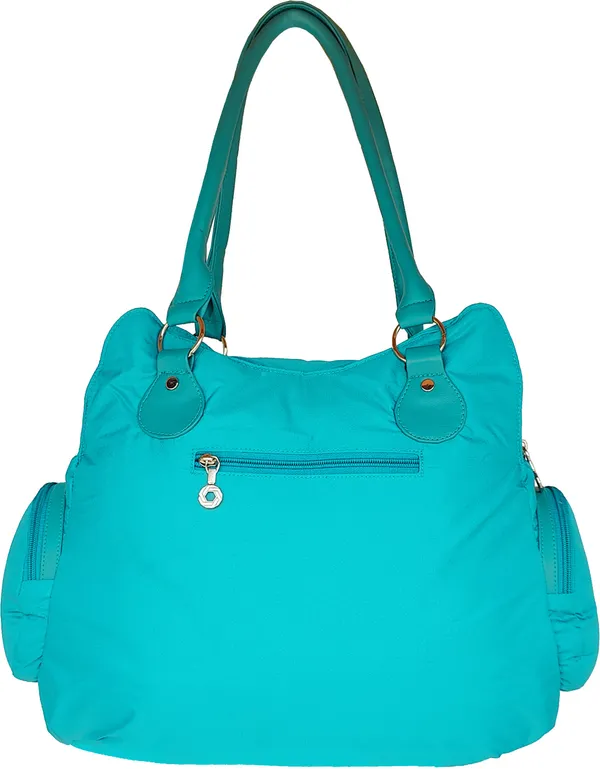 Blue_Polyester_Solid_Zip_Closure_Shoulder_Bag_For_Women_(29_X_38_Cm)