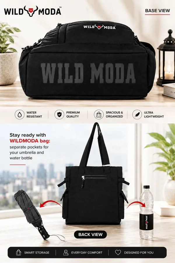 Black_Polyester_Solid_Zip_Closure_Shoulder_Bag_For_Women_(34_X_38_Cm)
