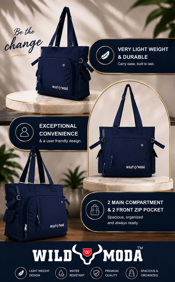 Blue_Polyester_Solid_Zip_Closure_Shoulder_Bag_For_Women_(34_X_38_Cm)