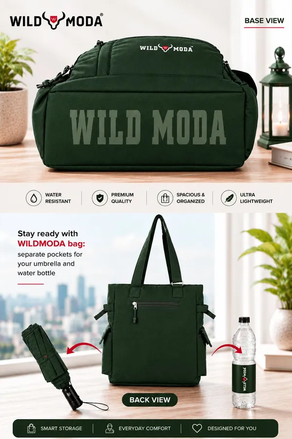 Green_Polyester_Solid_Zip_Closure_Shoulder_Bag_For_Women_(34_X_38_Cm)