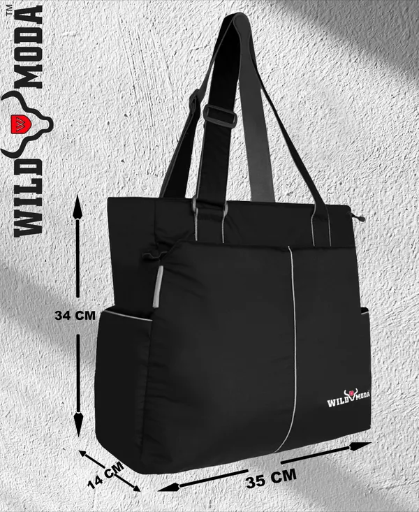 Black_Polyester_Solid_Zip_Closure_Tote_For_Women_(34_X_35_Cm)