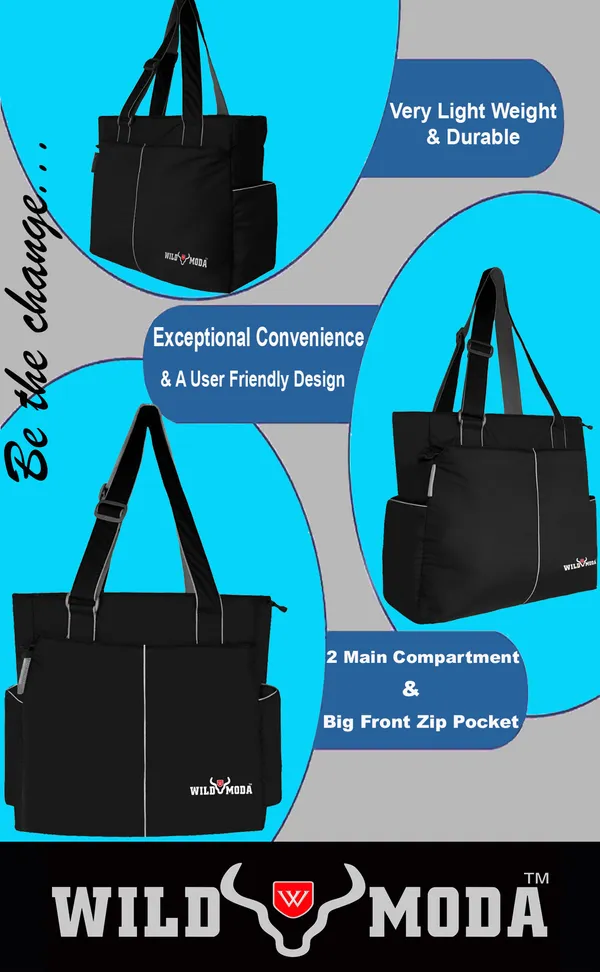 Black_Polyester_Solid_Zip_Closure_Tote_For_Women_(34_X_35_Cm)