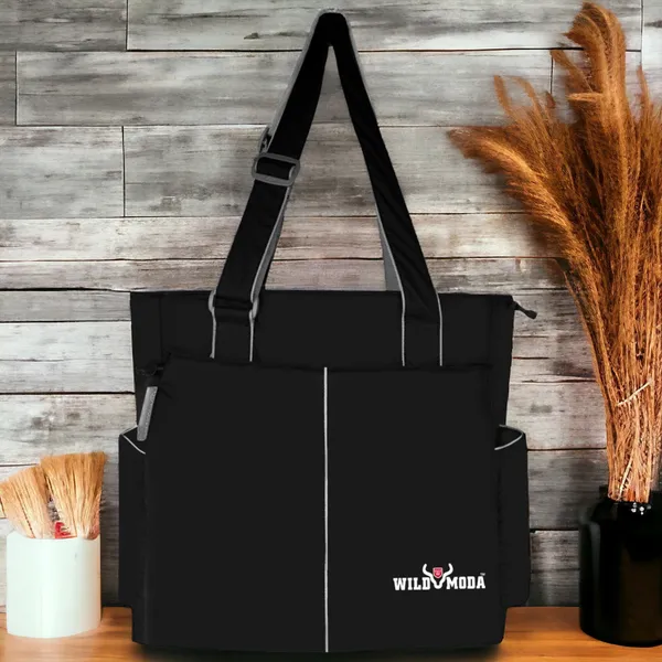 Black_Polyester_Solid_Zip_Closure_Tote_For_Women_(34_X_35_Cm)