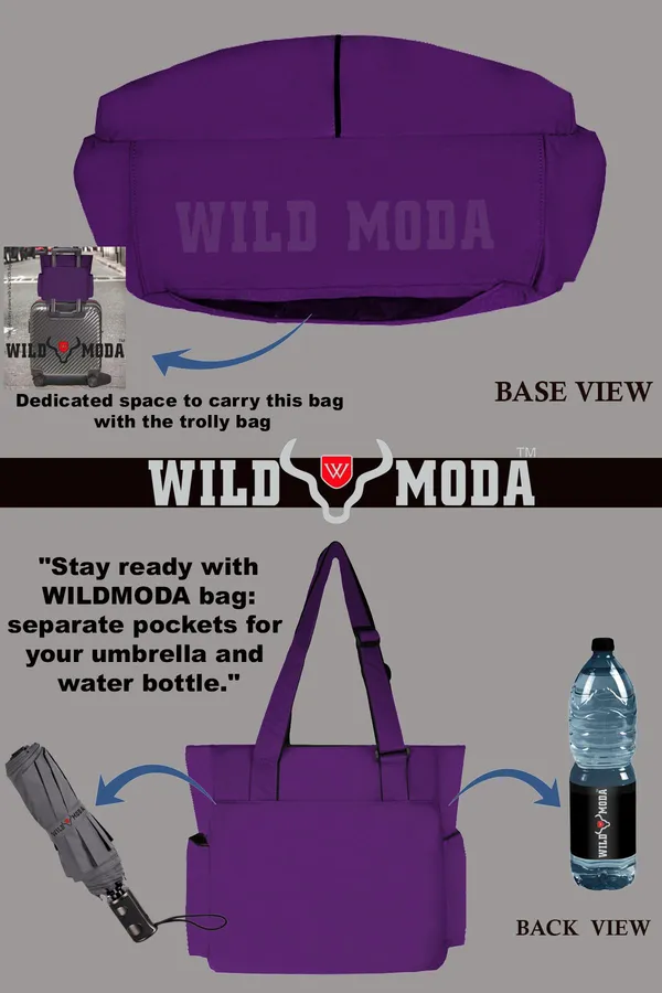Purple_Polyester_Solid_Zip_Closure_Tote_For_Women_(34_X_35_Cm)