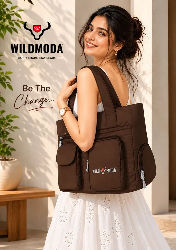Brown_Polyester_Solid_Zip_Closure_Shoulder_Bag_For_Women_(26_X_32_Cm)