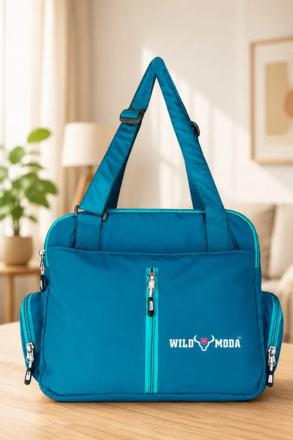 Blue_Polyester_Solid_Zip_Closure_Shoulder_Bag_For_Women_(32_X_35_Cm)
