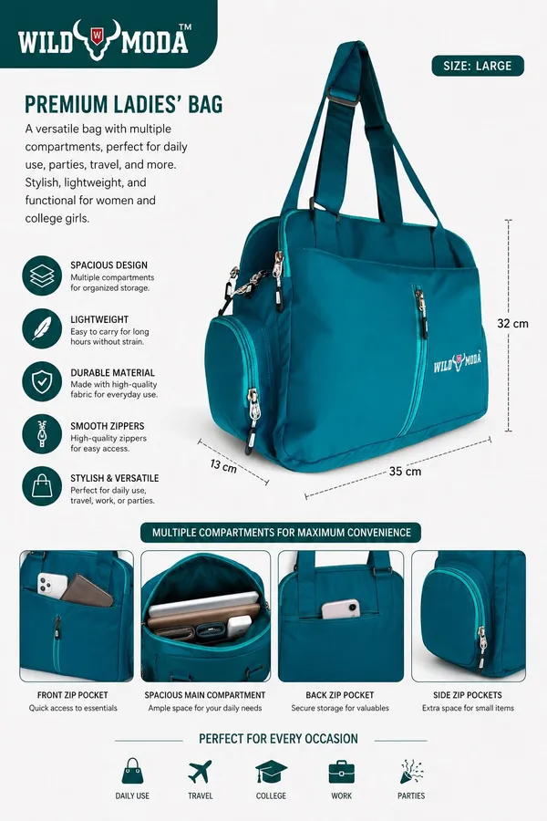 Blue_Polyester_Solid_Zip_Closure_Shoulder_Bag_For_Women_(32_X_35_Cm)
