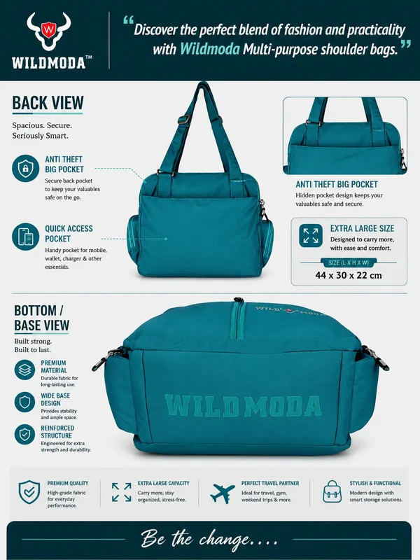 Blue_Polyester_Solid_Zip_Closure_Shoulder_Bag_For_Women_(32_X_35_Cm)