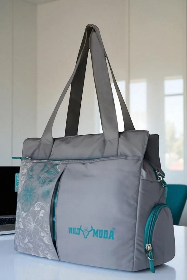 Grey_&_Blue_Polyester_Printed_Zip_Closure_Shoulder_Bag_For_Women_(27_X_35_Cm)