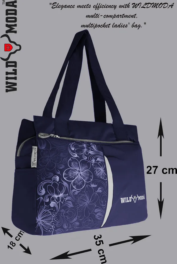 Blue_&_Grey_Polyester_Printed_Zip_Closure_Shoulder_Bag_For_Women_(27_X_35_Cm)