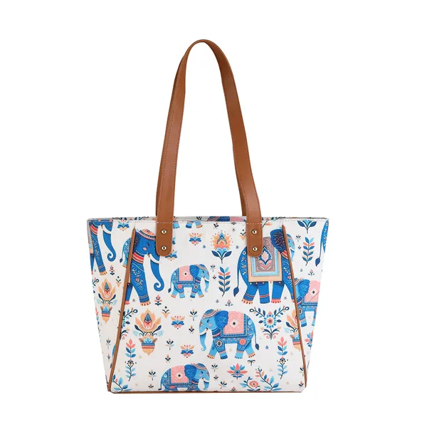 Multicolor_Canvas_Ethnic_Elephant_Tote_Bag_For_Women_(11_X_16_X_3.5_In)_|_Premium_Canvas_Tote_Bag_for_Everyday_Use