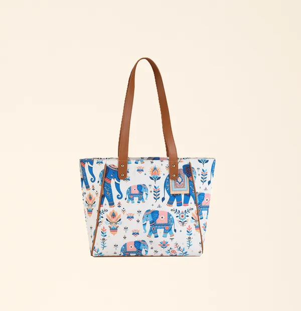 Multicolor_Canvas_Ethnic_Elephant_Tote_Bag_For_Women_(11_X_16_X_3.5_In)_|_Premium_Canvas_Tote_Bag_for_Everyday_Use