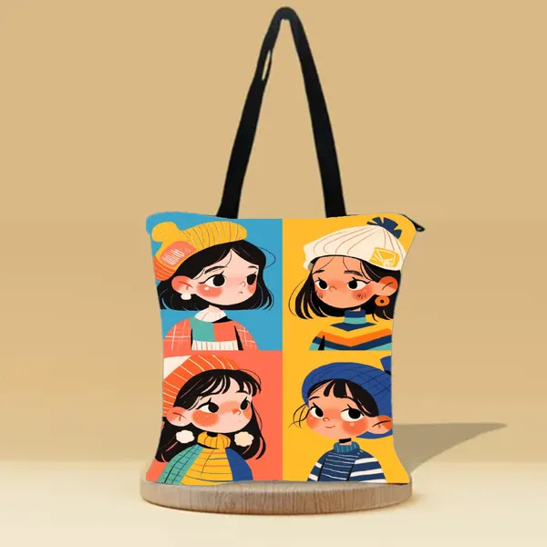 Good_Boys_and_Bad_Boys_Zipper_Tote_Bag