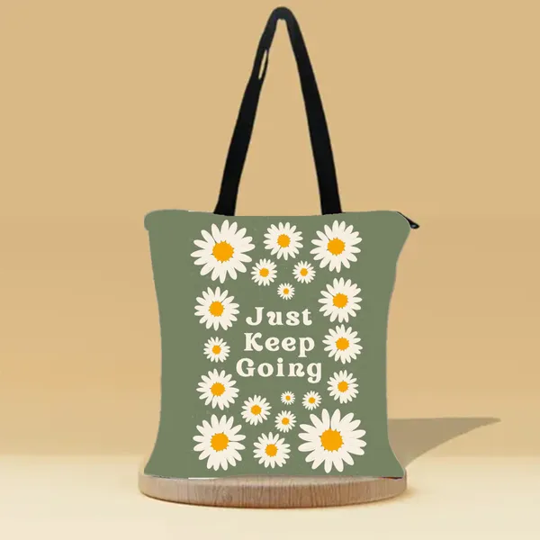 Just_Keep_Going_Zipper_Tote_Bag